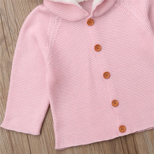 Cardigan Bebé Niña con Orejas de Conejo - Manga Larga Suave - Image 12