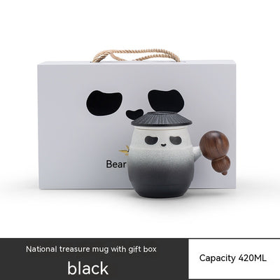 Taza Térmica Panda Hero con Tapa - Vaso para Agua y Bebidas - Image 6
