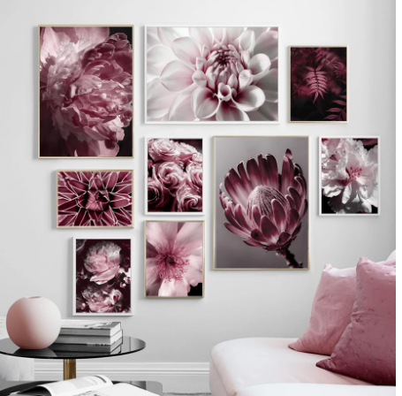 Kit Pintura de Diamantes 5D Peonía y Rosa - Punto de Cruz - Image 11