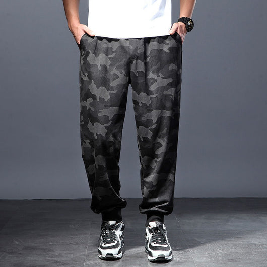 Pantalón Deportivo Plus Size Hombre Transpirable con Cintura Ajustable - Image 5