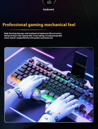 Teclado Mecánico Gaming con Perilla de Control Ergonómica - Image 33