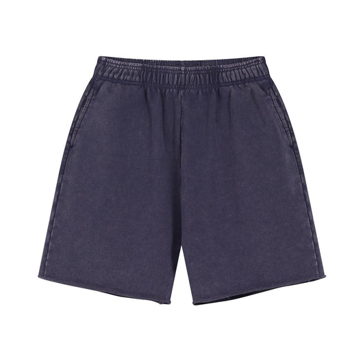 Shorts Batik Pesado 420g Hombre Estilo Retro Vintage Desgastado - Image 6