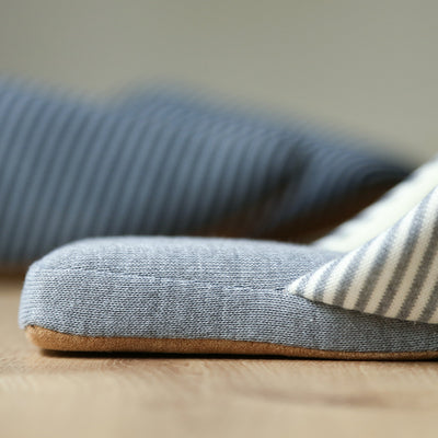 Pantuflas Cómodas a Rayas para Hombre y Mujer - Image 11