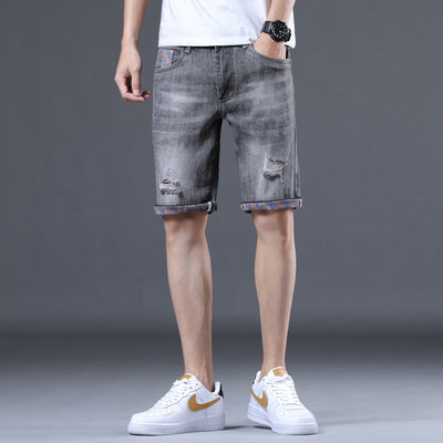 Pantalones Vaqueros Casuales Slim Fit con Stretch para Hombre - Image 2