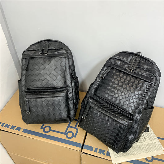 Mochila de Viaje Tejida a Mano con Gran Capacidad para Hombre - Image 12