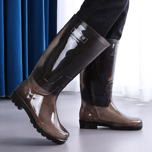 Botas de Lluvia Impermeables para Hombre - Suela Antideslizante y Resistente - Image 4