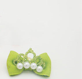 Accesorios para Mascotas - Moño Floral Elástico para el Cabello