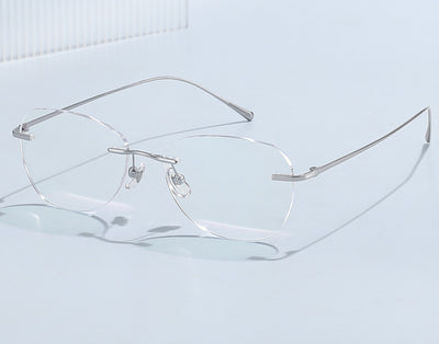 Gafas Sin Marco de Personalidad Elegante para Mujer - Image 13