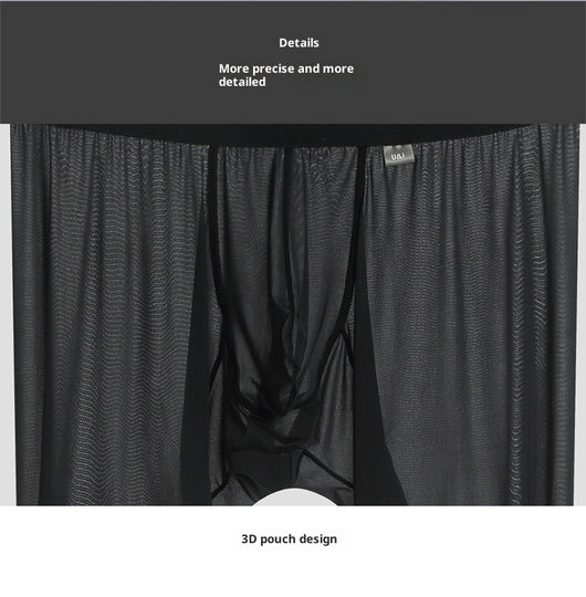 Pantalones Base Layer Ultradelgados Transparentes para Fitness - Image 14