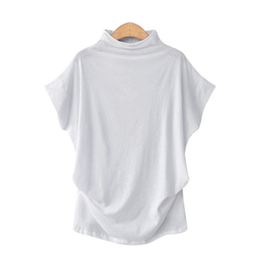 Blusa Cuello Alto con Mangas Murciélago - Image 13