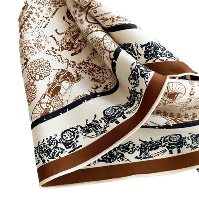 Pañuelo de Seda Twill Lujo Ligero para Mujer - Image 5