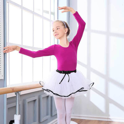 Body de Ballet Infantil en Algodón - Diseño Casual para Niñas - Image 8