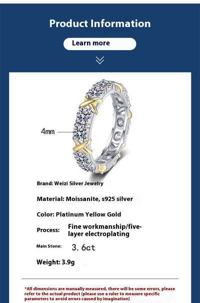Anillo de Dos Colores Entrelazados para Mujer - Image 6