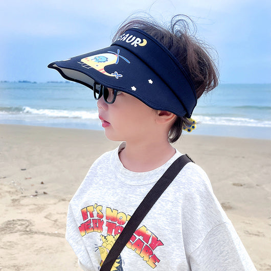 Sombrero de Sol para Niños con Volantes y Protección UV de Dibujos Animados - Image 21