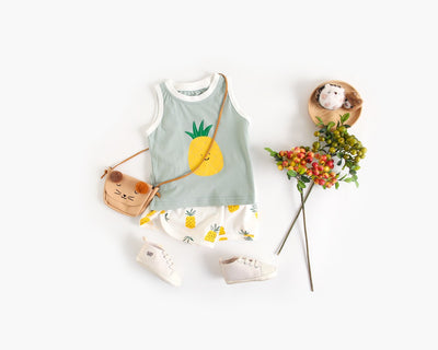 Conjunto de Chaleco y Shorts de Algodón para Niños y Niñas - Image 19