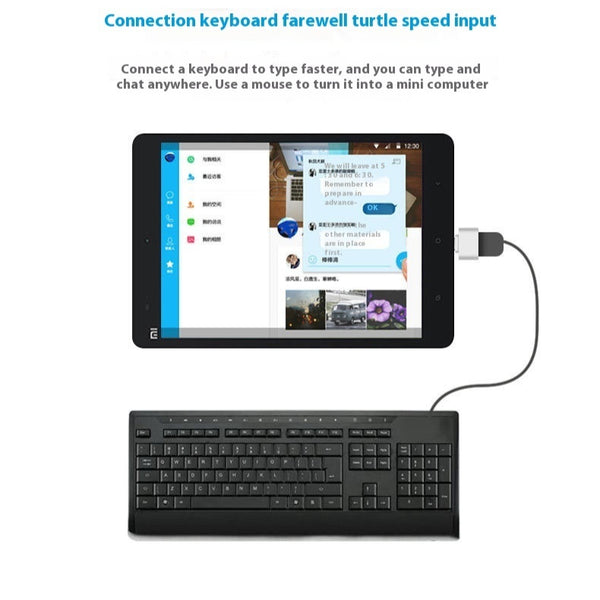 Adaptador Universal de Aleación para Teléfonos Android