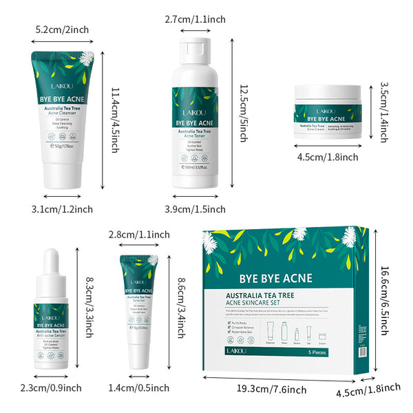 Kit Completo de Cuidado Facial - Limpiador, Crema y Gel - Image 5