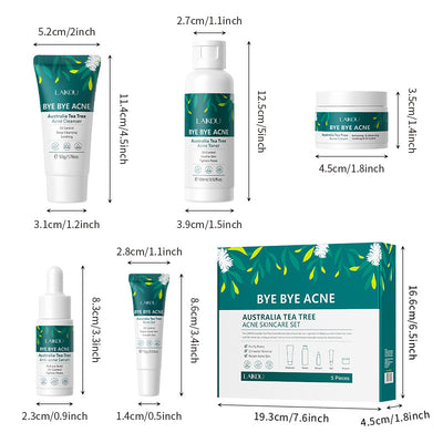 Kit Completo de Cuidado Facial - Limpiador, Crema y Gel - Image 5