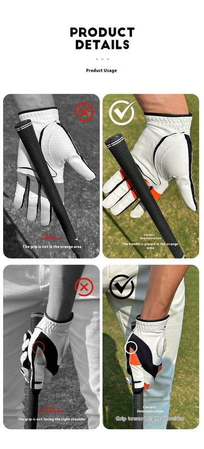 Guantes de Golf Correctores de Agarre - Reduce Ganchos y Slices - Image 11