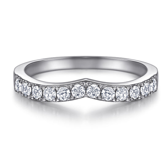Anillo de Plata Esterlina S925 para Mujer con Circonitas Incrustadas - Image 3