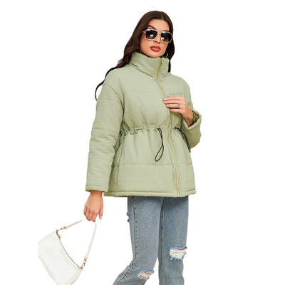 Chaqueta de Algodón con Cintura Ajustable y Cordones - Image 5