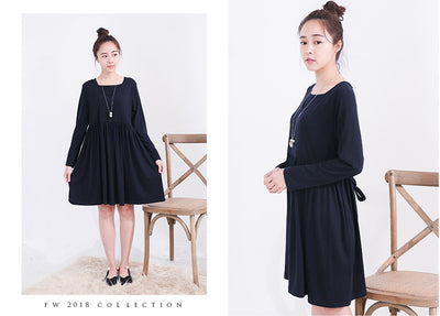 Vestido de Maternidad y Lactancia - Estilo Elegante para Mamá e Hijo - Image 21