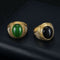 Anillo de Acero Inoxidable y Titanio para Hombre - Diseño Casual