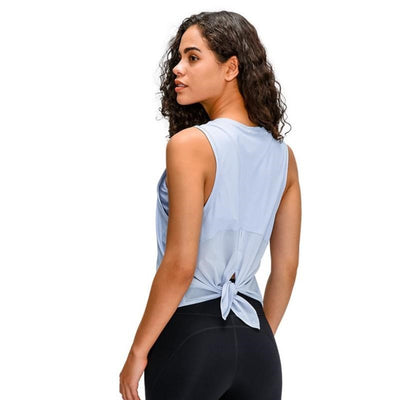 Blusa sin tirantes de secado rápido y corte holgado - Image 15