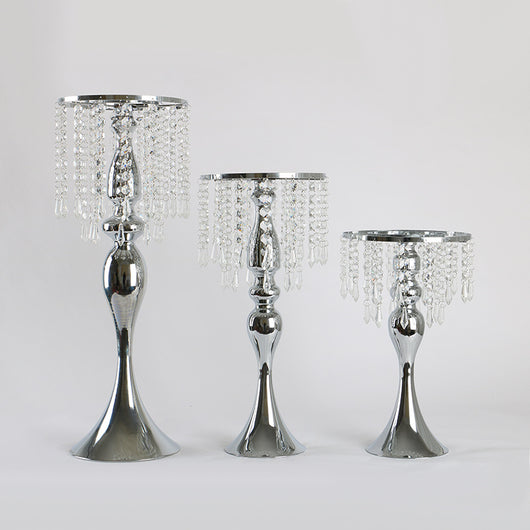 Portavelas de Cristal Artesanal - Decoración Elegante para Eventos y Mesas - Image 6