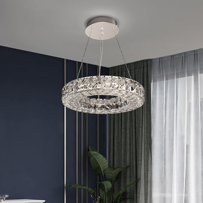 Lámpara de Araña LED Cristal Lujo Moderno Minimalista - Image 20