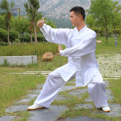Traje de Entrenamiento Tai Chi para Hombre - Diseño Simple y Cómodo - Image 3