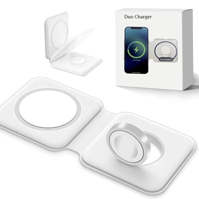 Cargador Inalámbrico Magnético 3 en 1 con Carga Rápida 15W y Diseño Plegable - Image 16