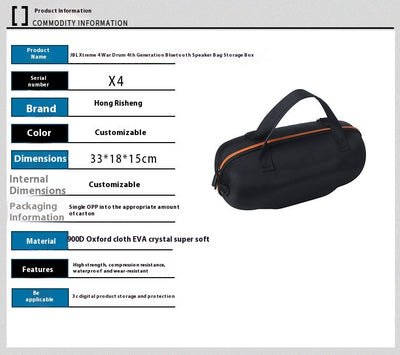 Estuche Protector para Parlante Bluetooth War Drum Generación 4 - Image 9