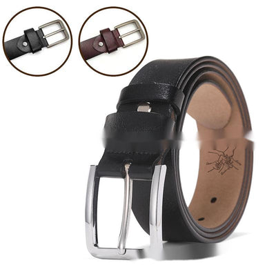 Cinturón Vintage Europeo para Hombre - Hebilla Grabada Doble Cara, Ideal para Regalo del Día del Padre - Image 13