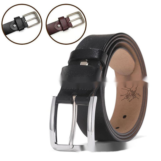 Cinturón Vintage Europeo para Hombre - Hebilla Grabada Doble Cara, Ideal para Regalo del Día del Padre - Image 13