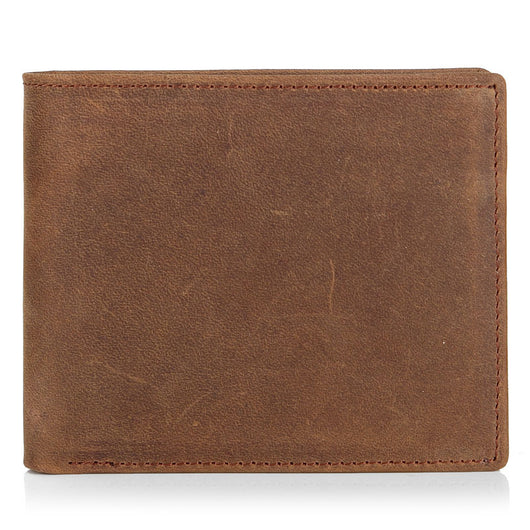 Cartera de Cuero Genuino Tipo Primera Capa para Hombre - Image 5
