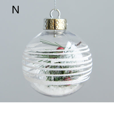 Bola de Navidad Decorativa 8cm - Plástico PET Pintado Premium - Image 15