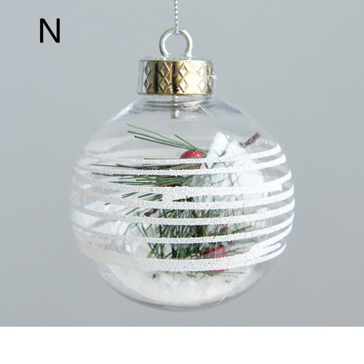 Bola de Navidad Decorativa 8cm - Plástico PET Pintado Premium - Image 15