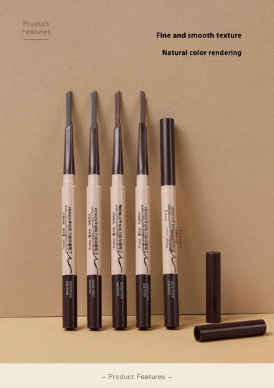 Lápiz de Cejas Doble Punta Ultra Fino Impermeable y Resistente al Sudor - Image 12