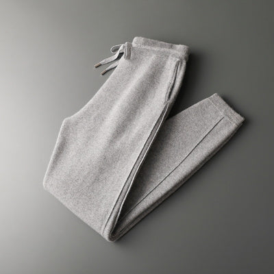 Pantalones de Cachemira Gris Oscuro para Hombre - Colección Otoño Invierno - Image 4
