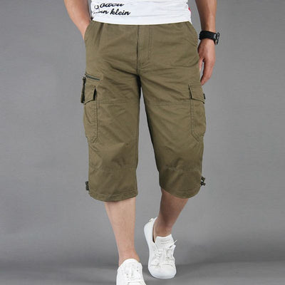 Shorts Casuales Holgados Multi Bolsillo para Hombre - Image 12