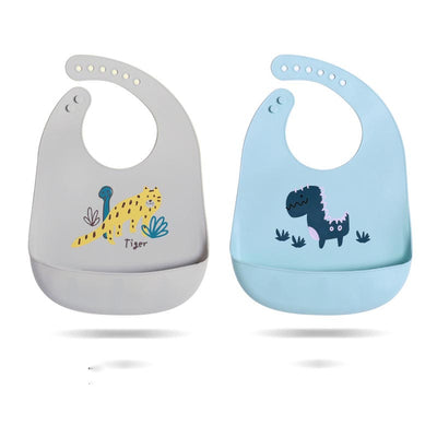 Babero Infantil de Silicona Impermeable - Diseño Moderno y Práctico - Image 12