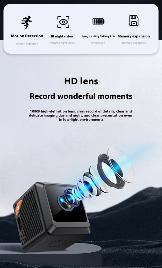 Cámara Deportiva HD 1080p Compacta para Aventuras al Aire Libre - Image 6