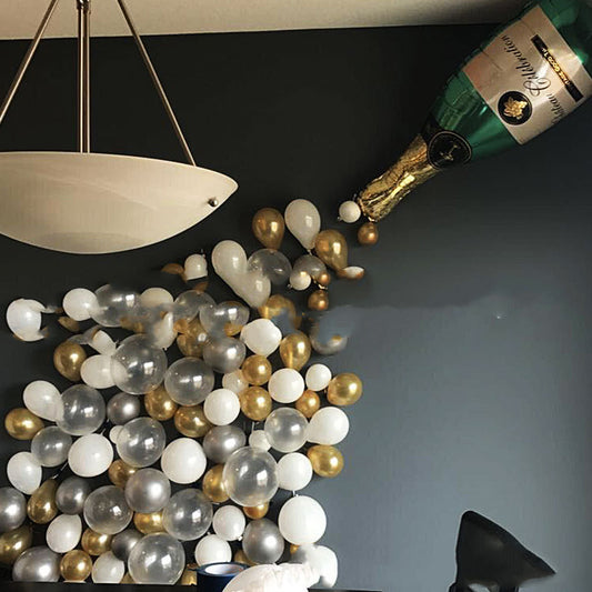 Globos de Aluminio Botella de Champagne para Fiestas de Cumpleaños - Image 2