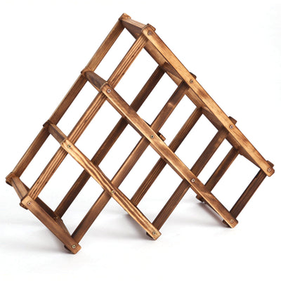 Soporte Plegable para Vino en Madera Maciza Premium - Image 4