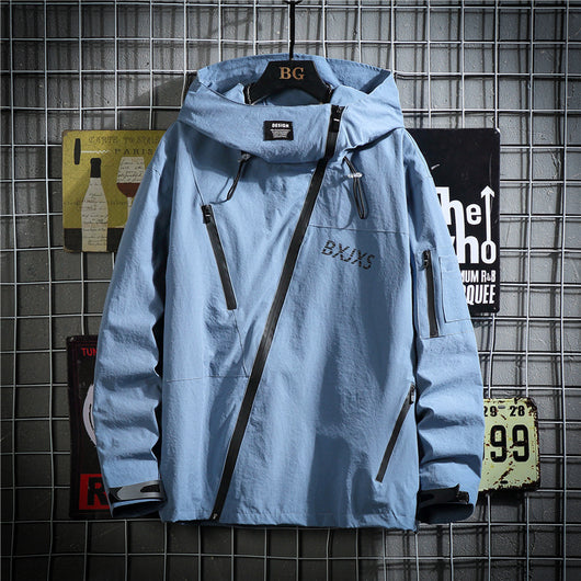 Chaqueta Funcional Oversize para Hombre - Estilo Moderno Talla Grande - Image 11