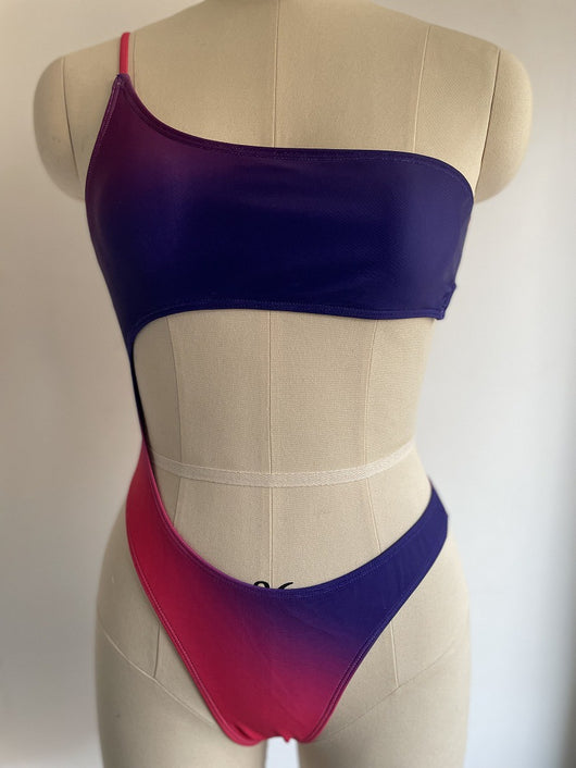 Traje de Baño Entero Degradado Reductor para Mujer - Image 10