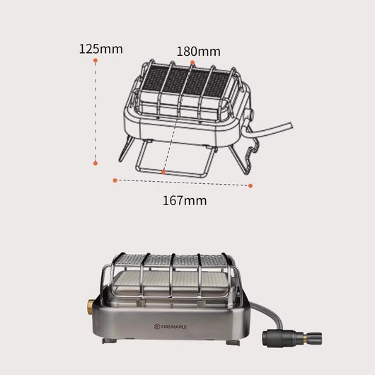 Calefactor Regulador de Voltaje Multifuncional para Exterior - Image 5