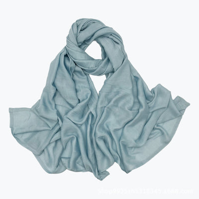 Pañuelo Modal Doble Costura - Bufanda Suave y Versátil - Image 23