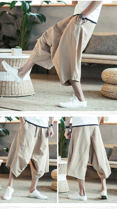 Pantalones Holgados de Algodón Estilo Chino - Corte Relajado Talla Grande Juventud - Image 13